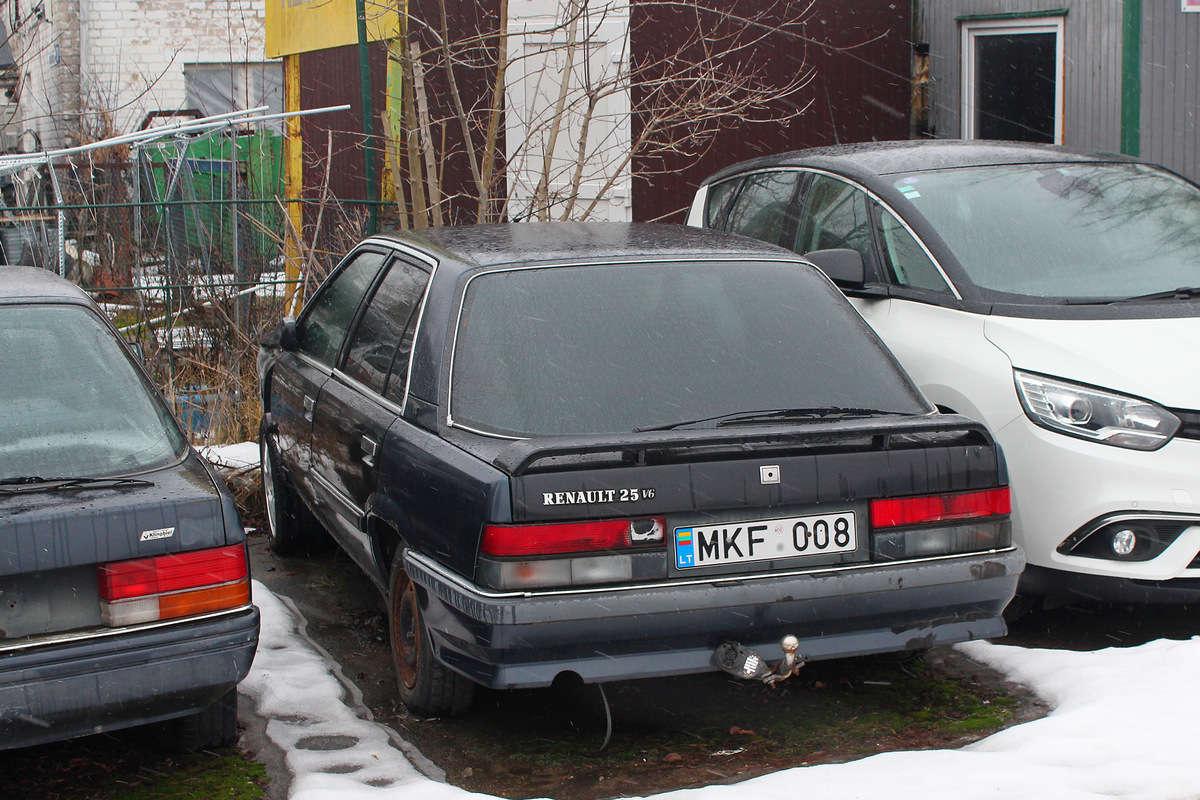 Литва, № MKF 008 — Renault 25 '83-92