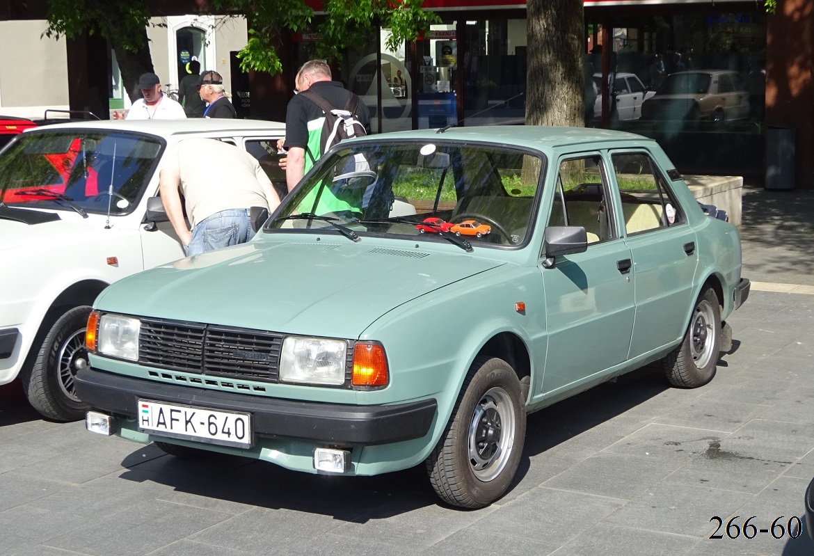Венгрия, № AFK-640 — Škoda 105/120/125 '76-90; Венгрия — 19. Egri Škoda Találkozó