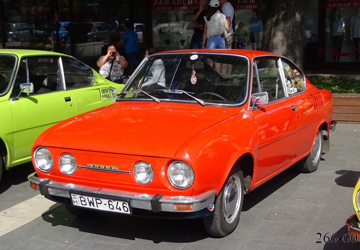 Венгрия, № BWP-646 — Škoda 100/110 '69-77; Венгрия — 19. Egri Škoda Találkozó