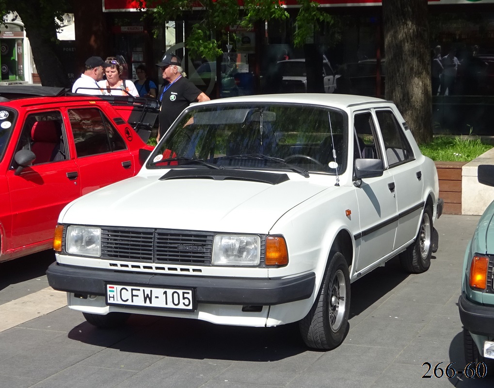 Венгрия, № CFW-105 — Škoda 105/120/125 '76-90; Венгрия — 19. Egri Škoda Találkozó