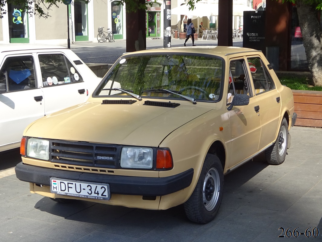 Венгрия, № DFU-342 — Škoda 105/120/125 '76-90; Венгрия — 19. Egri Škoda Találkozó