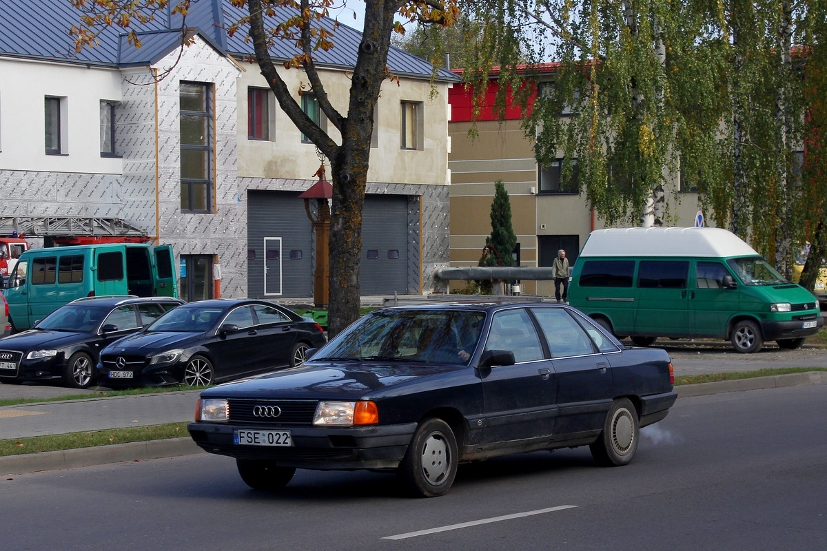 Литва, № FSE 022 — Audi 100 (C3) '82-91
