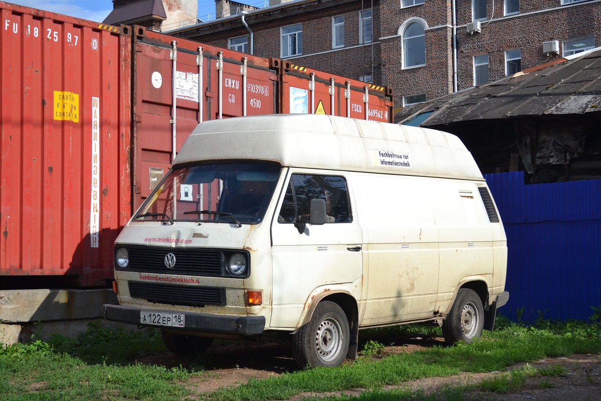 Удмуртия, № А 122 ЕР 18 — Volkswagen Typ 2 (Т3) '79-92