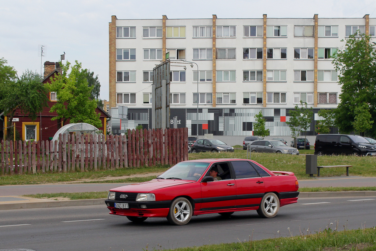 Литва, № ENZ 811 — Audi 100 (C3) '82-91