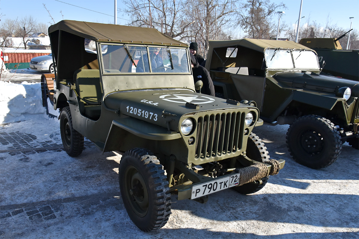 Тюменская область, № Р 790 ТК 72 — Willys MB '41-45