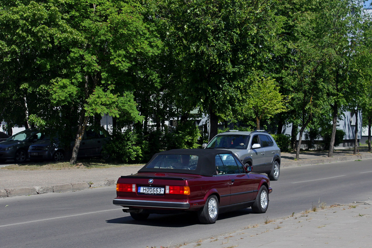 Литва, № H00663 — BMW 3 Series (E30) '82-94