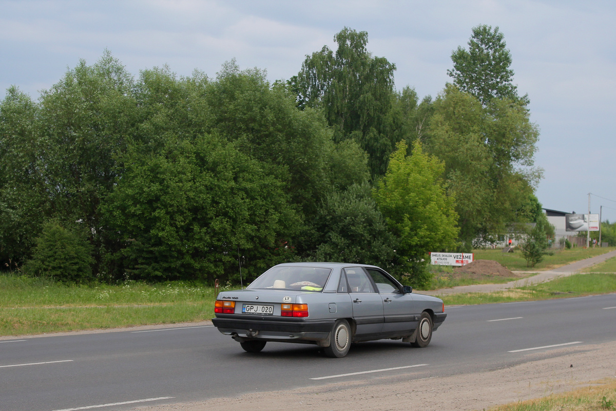 Литва, № GPJ 020 — Audi 100 (C3) '82-91