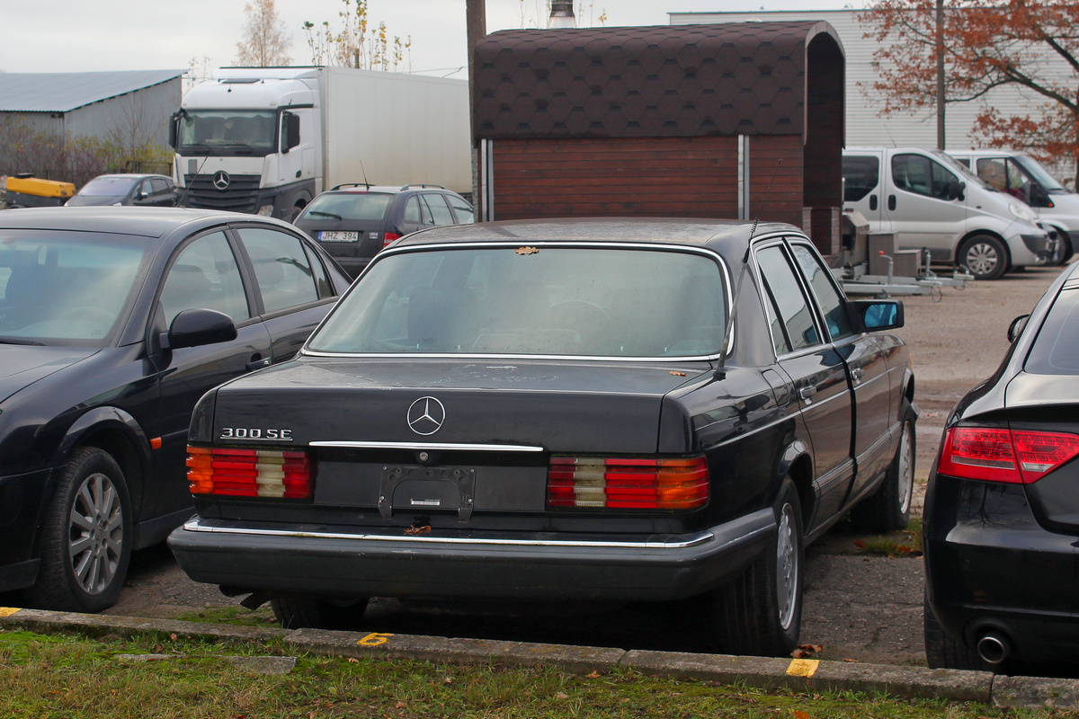 Литва, № (LT) U/N 0064 — Mercedes-Benz (W126) '79-91