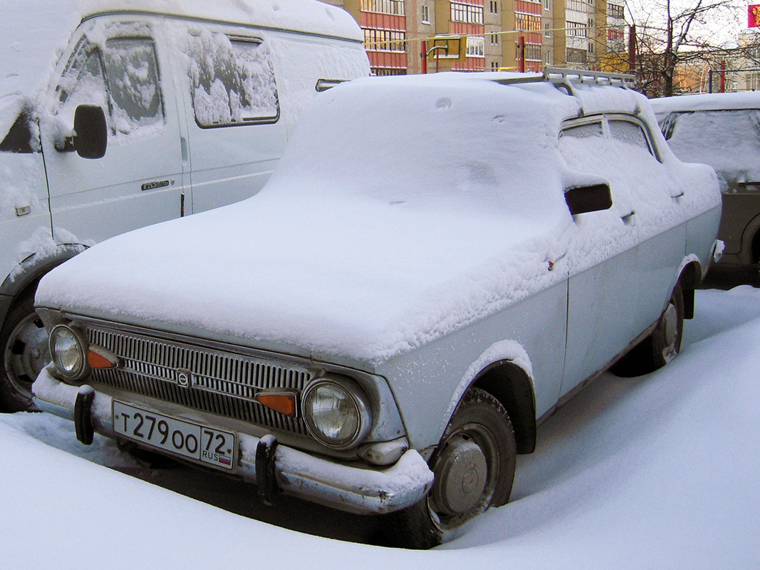 Тюменская область, № Т 279 ОО 72 — Москвич-412ИЭ (Иж) '70-82