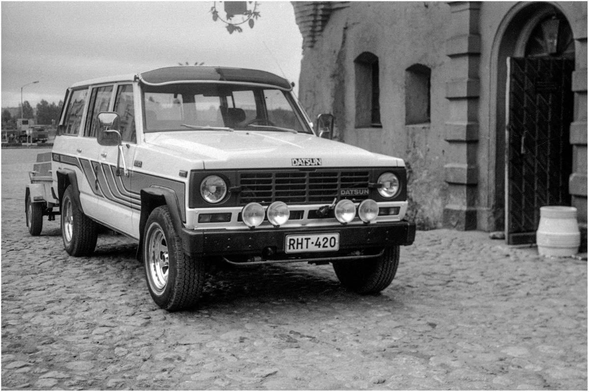 Финляндия, № RHT-420 — Datsun Patrol (160) '80-86; Ленинградская область — Исторические фотографии