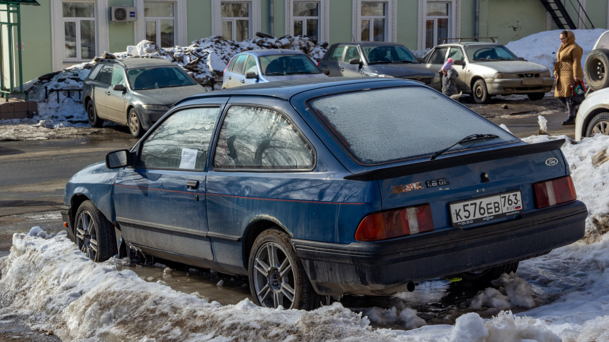 Самарская область, № К 576 ЕВ 763 — Ford Sierra MkI '82-87