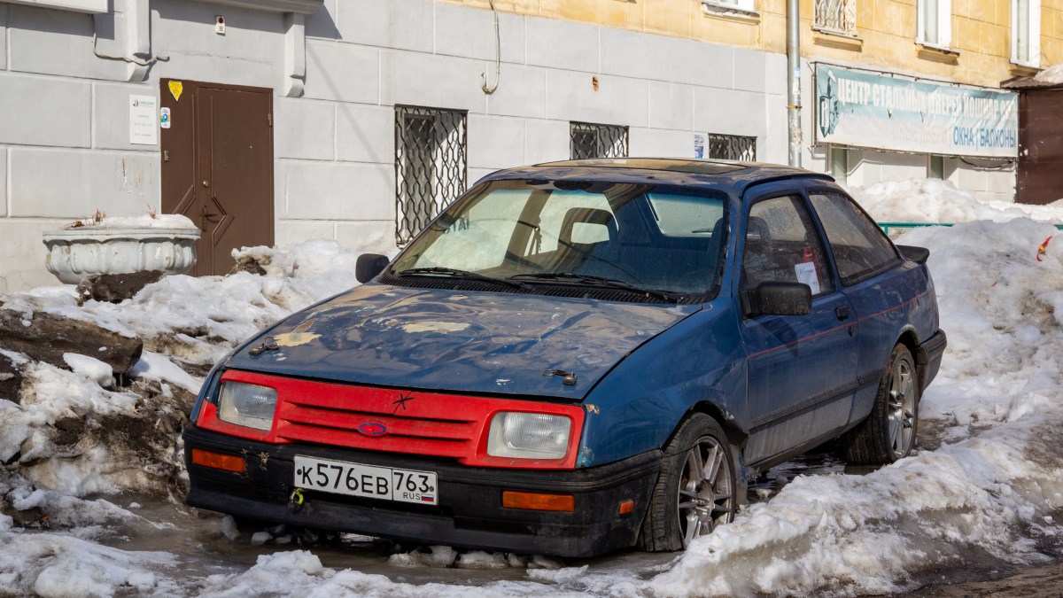 Самарская область, № К 576 ЕВ 763 — Ford Sierra MkI '82-87