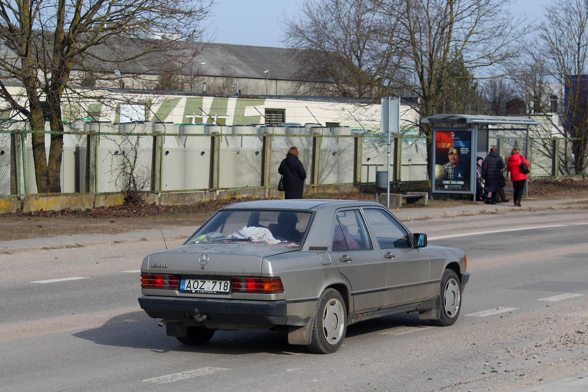 Литва, № AOZ 718 — Mercedes-Benz (W201) '82-93