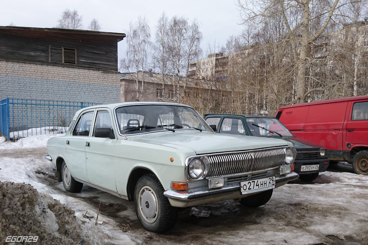 Архангельская область, № О 274 НН 29 — ГАЗ-24-10 Волга '85-92