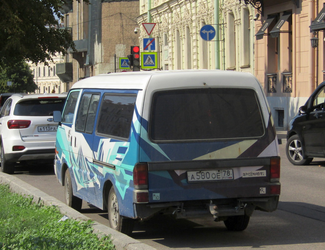 Санкт-Петербург, № А 580 ОЕ 78 — Mazda E2000 '83-89