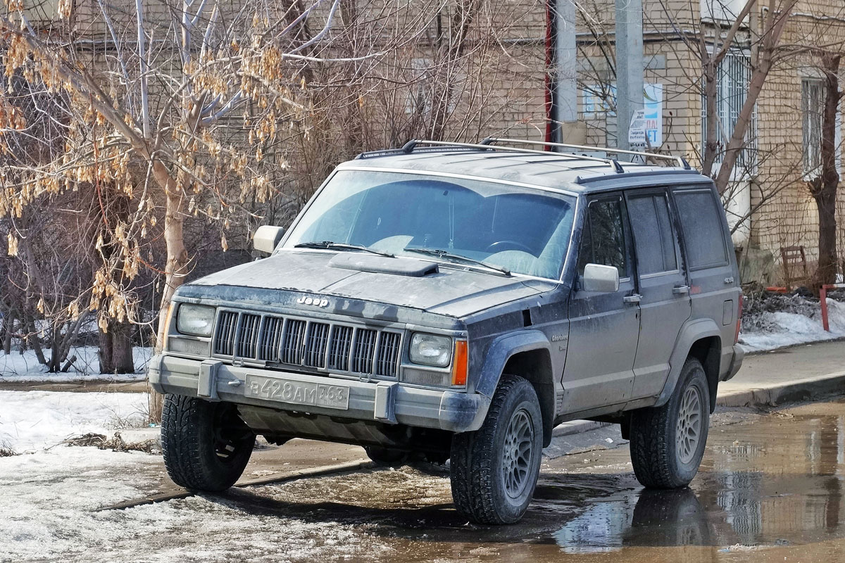 Саратовская область, № В 428 АМ 763 — Jeep Cherokee (XJ) '84-01