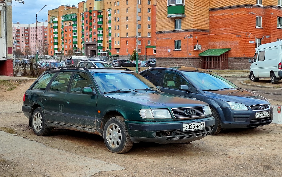 Тверская область, № С 025 МР 69 — Audi 100 (C4) '90-94