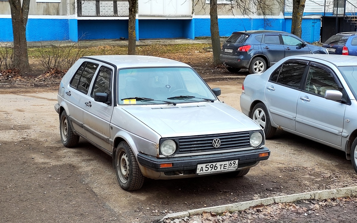 Тверская область, № А 596 ТЕ 69 — Volkswagen Golf (Typ 19) '83-92