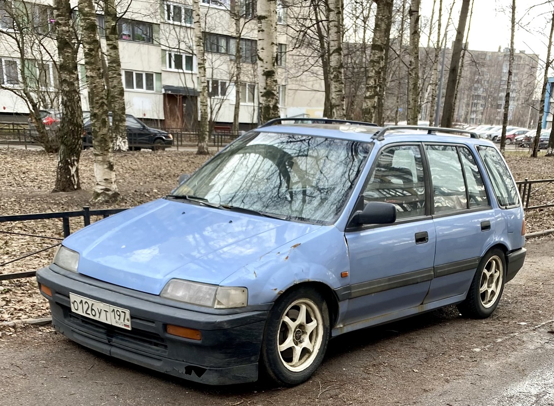 Москва, № О 126 УТ 197 — Honda Civic (4G) '87-91; Москва — Вне региона