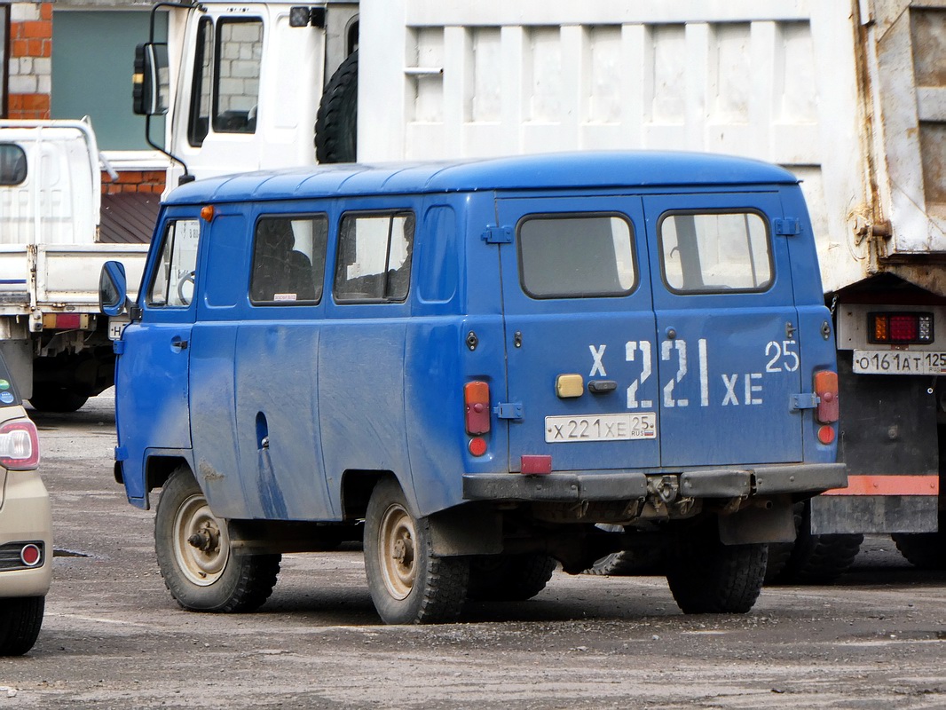 Приморский край, № Х 221 ХЕ 25 — УАЗ-452А '65-85
