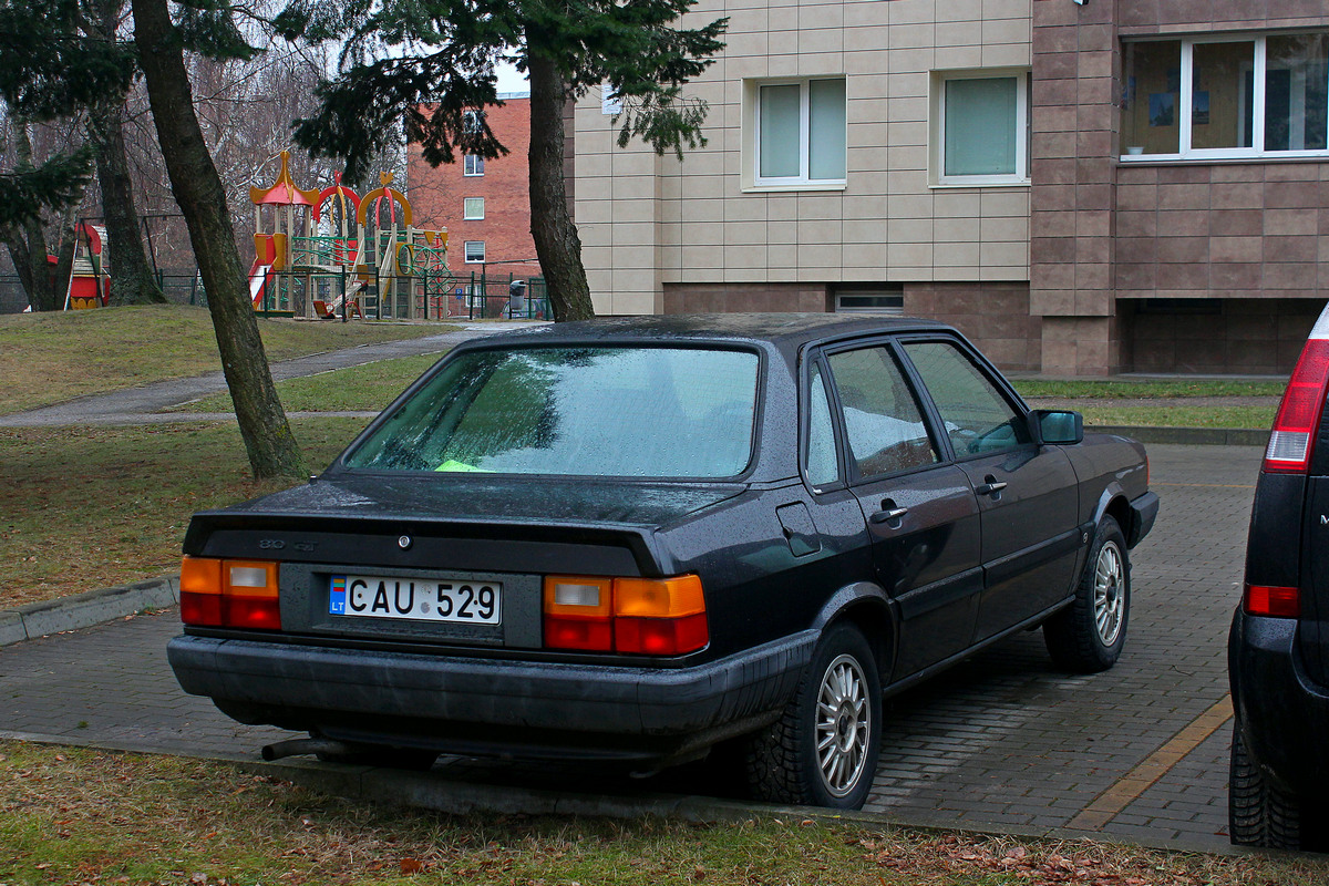 Литва, № CAU 529 — Audi 80 (B2) '78-86