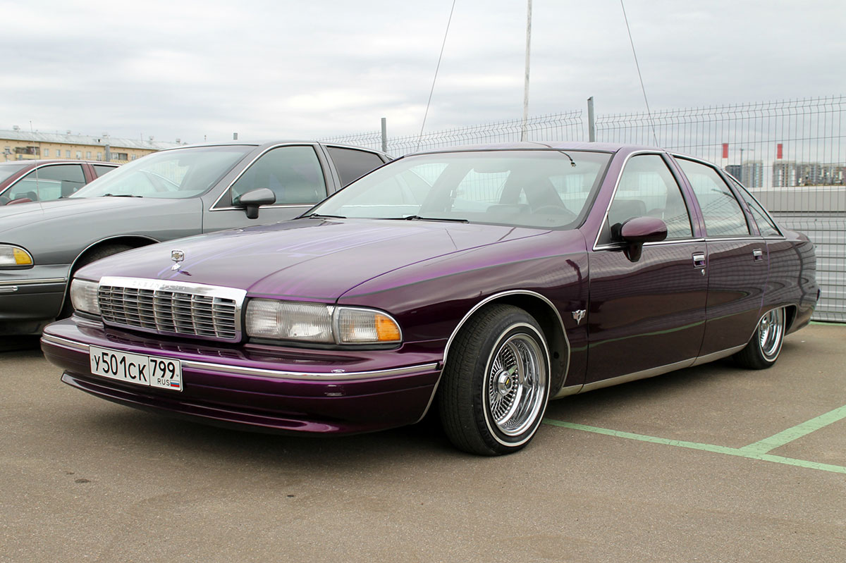 Москва, № У 501 СК 799 — Chevrolet Caprice (4G) '90-96