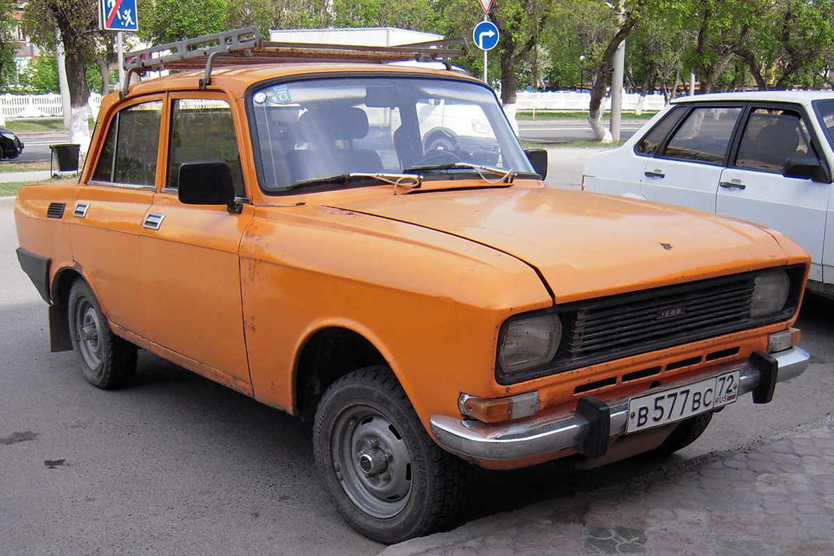 Тюменская область, № В 577 ВС 72 — Москвич-2140 '76-88