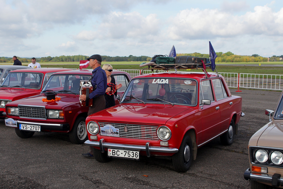 Латвия, № BC-7536 — ВАЗ-2101 '70-83; Литва — Retro mugė 2023 ruduo