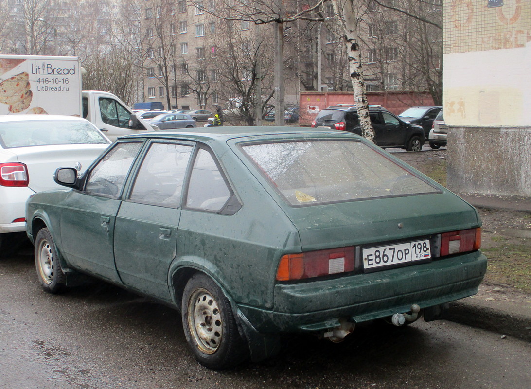 Санкт-Петербург, № Е 867 ОР 198 — Москвич-2141 Святогор '98-01