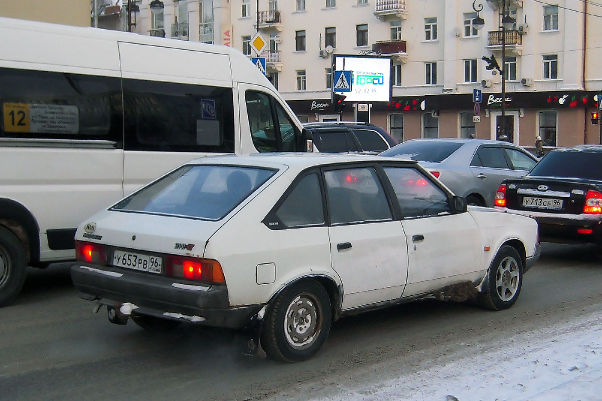 Свердловская область, № У 653 РВ 96 — Москвич-2141 '86-98