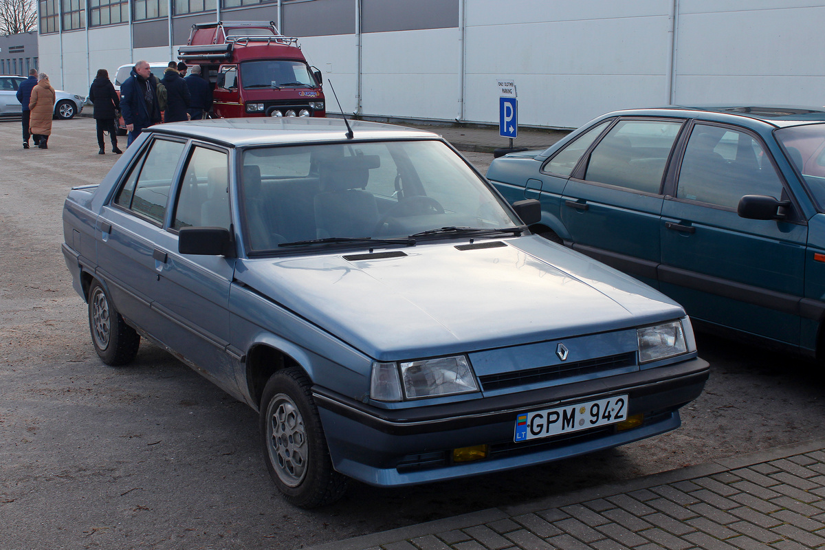 Литва, № GPM 942 — Renault 9 '81-89; Литва — Retro mugė 2024 žiema