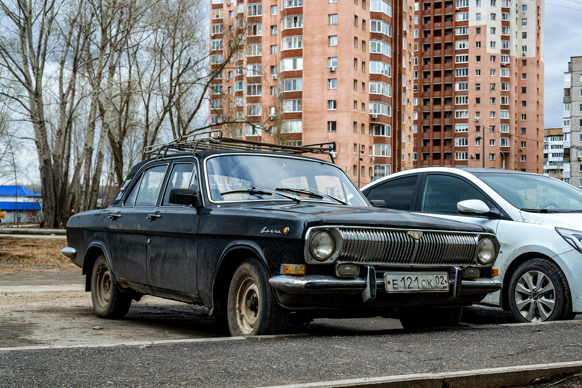 Башкортостан, № Е 121 ОК 02 — ГАЗ-24 Волга '68-86