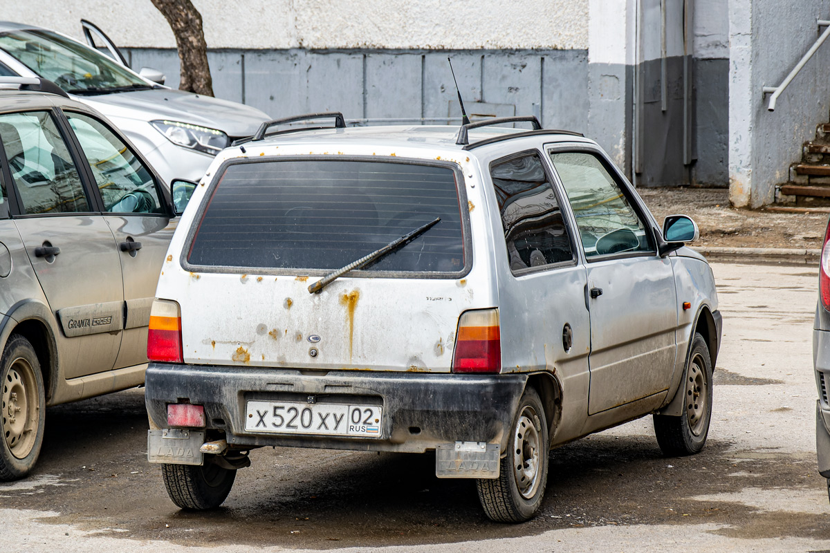 Башкортостан, № Х 520 ХУ 02 — ВАЗ-1111 Oка (ЗМА) '88-06