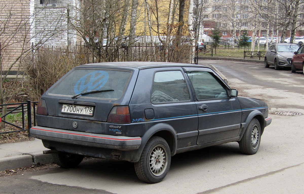 Санкт-Петербург, № Т 700 НУ 178 — Volkswagen Golf (Typ 19) '83-92