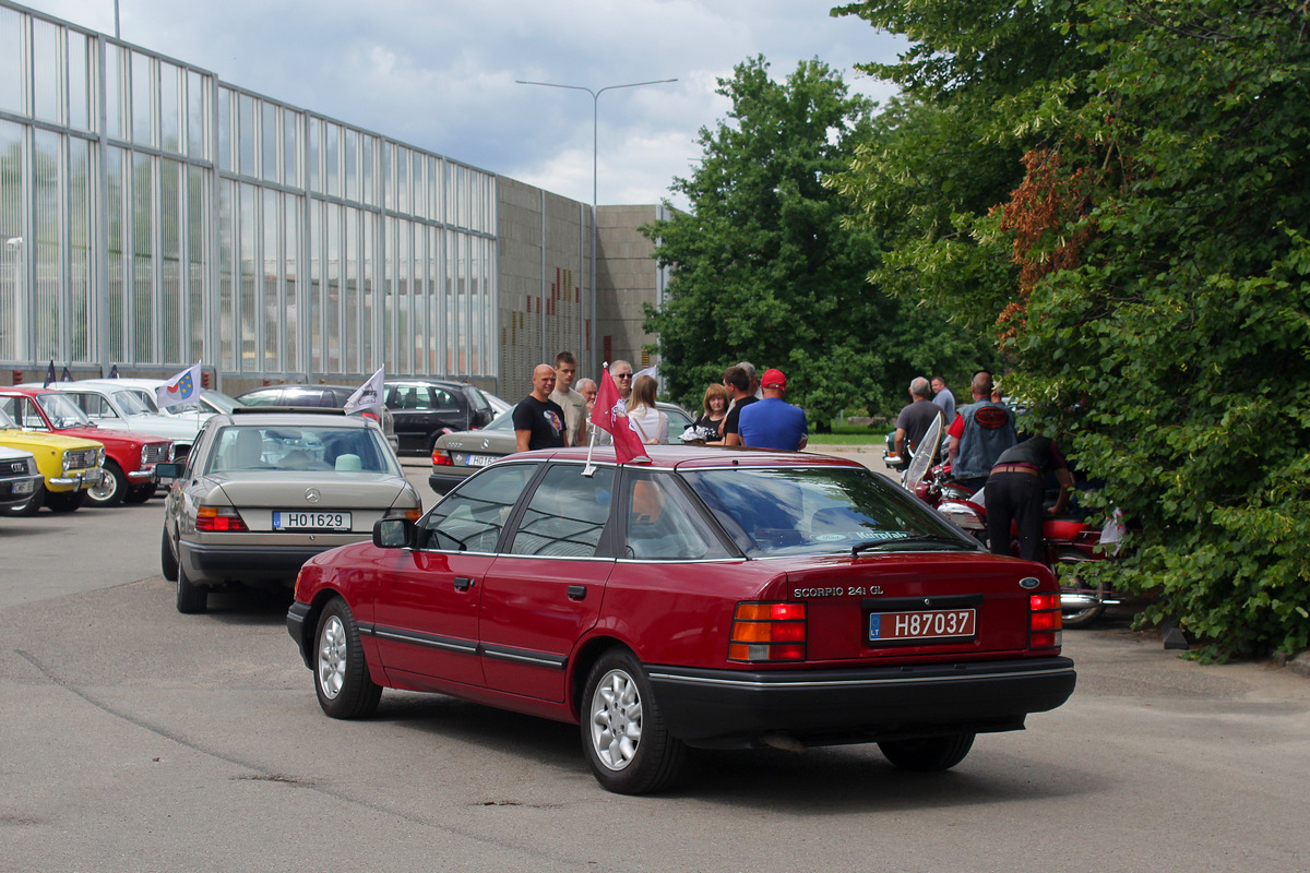 Литва, № H87037 — Ford Scorpio (1G) '85-94; Литва — Radviliškio miesto šventė 2023