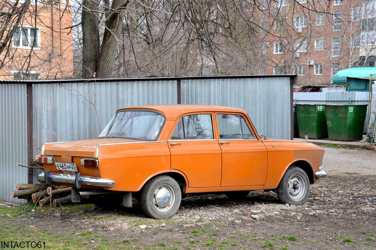 Краснодарский край, № Е 463 НР 23 — Москвич-412ИЭ (Иж) '70-82