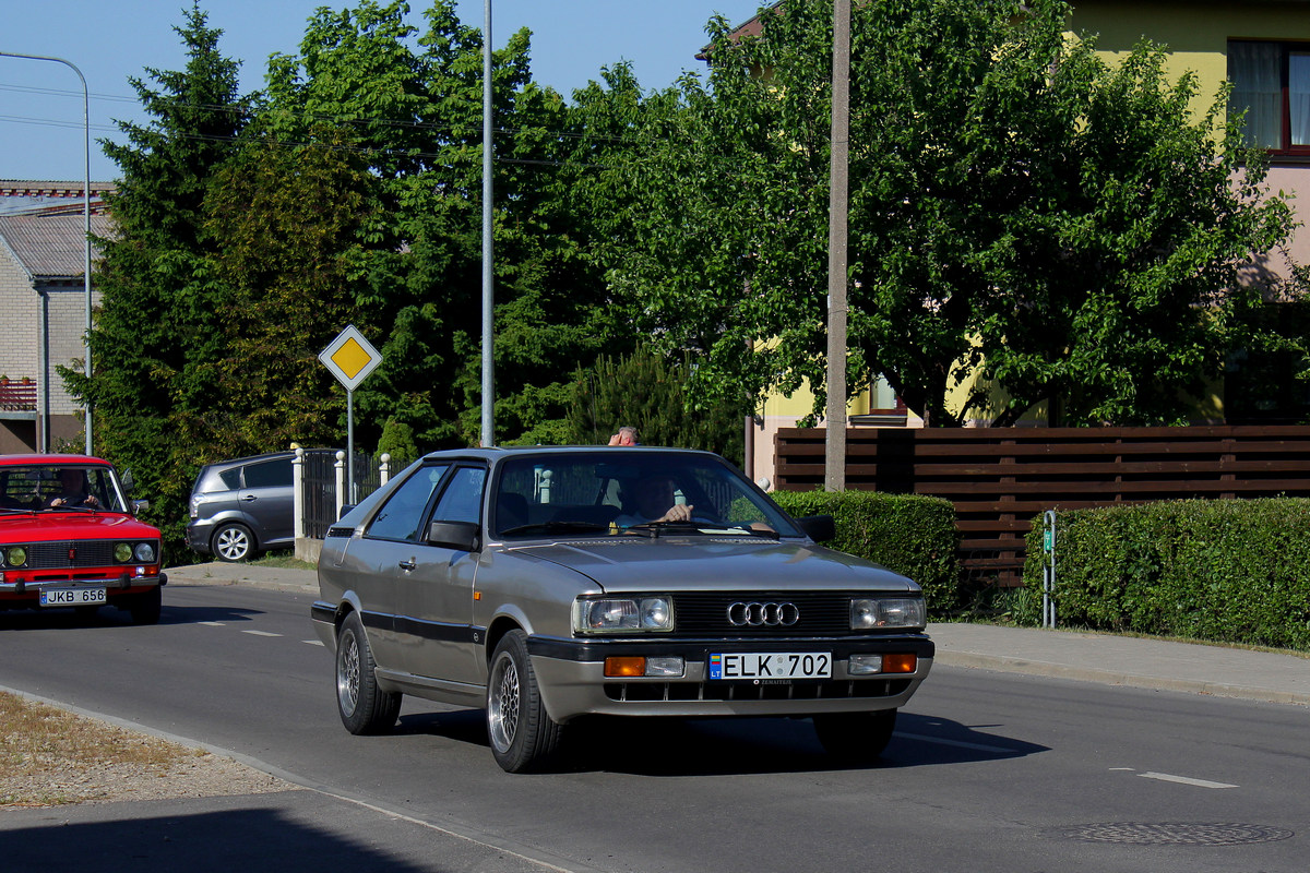 Литва, № ELK 702 — Audi Coupe (81,85) '80-84; Литва — Laiko ratai 2023