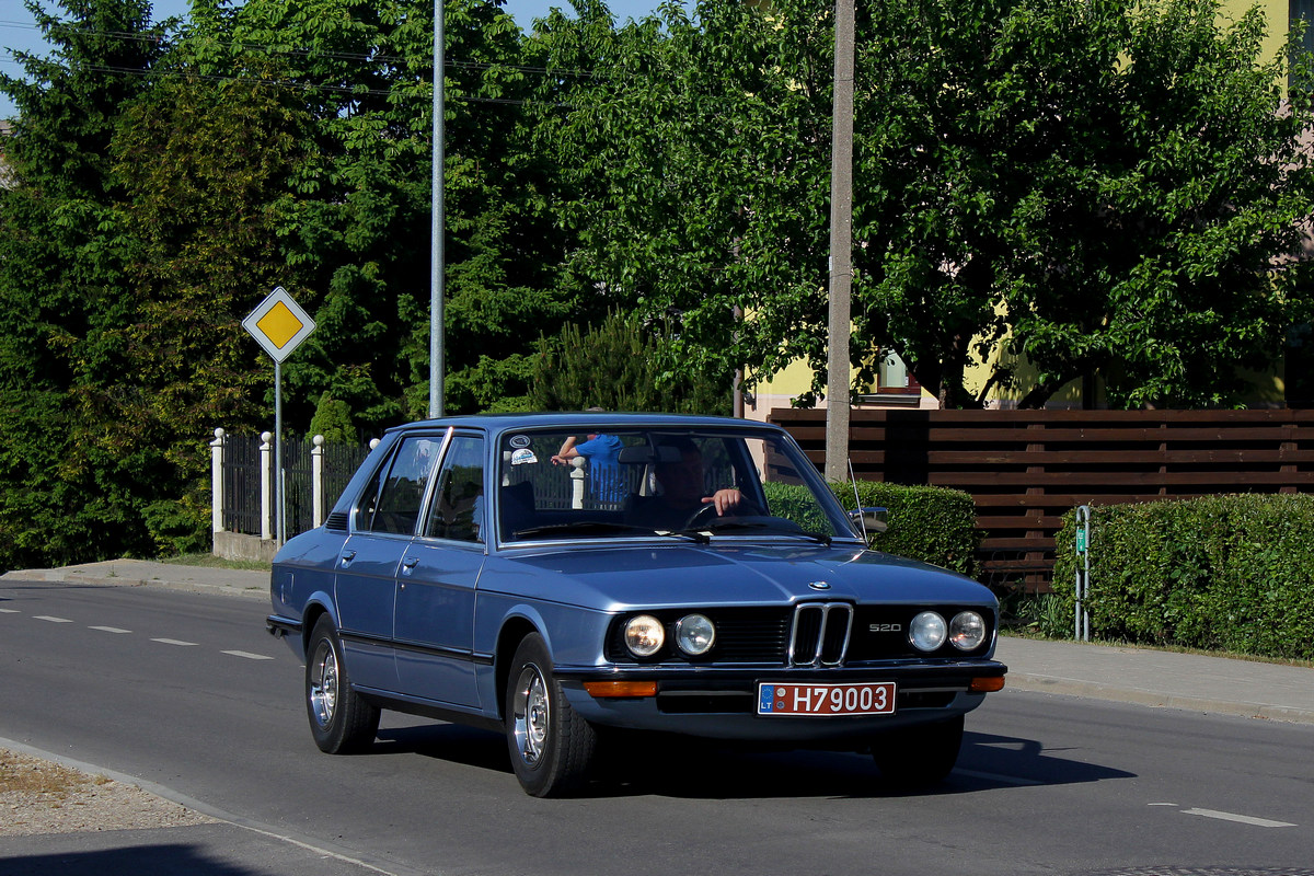 Литва, № H79003 — BMW 5 Series (E12) '72-81; Литва — Laiko ratai 2023