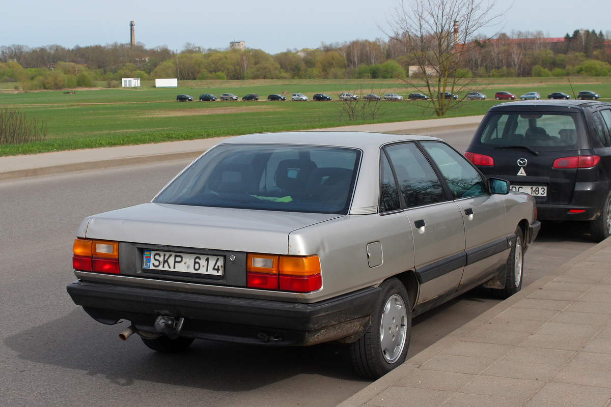 Литва, № SKP 614 — Audi 100 (C3) '82-91