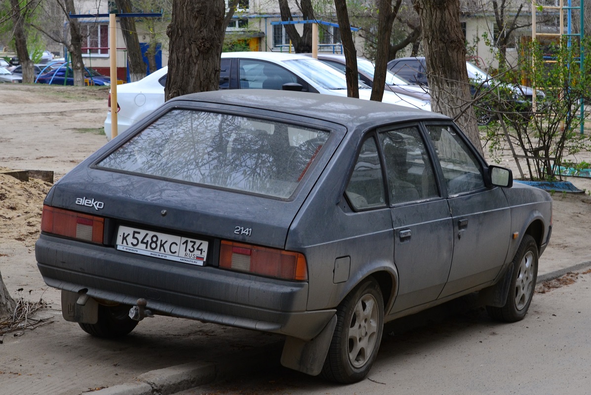 Волгоградская область, № К 548 КС 134 — Москвич-2141 '86-98