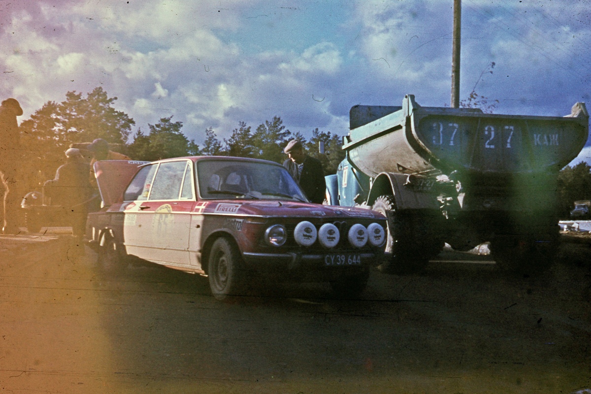 Дания, № CY 39.644 — BMW 02 Series '66-77; Тверская область — Ралли «Тур Европы» (1972 год)