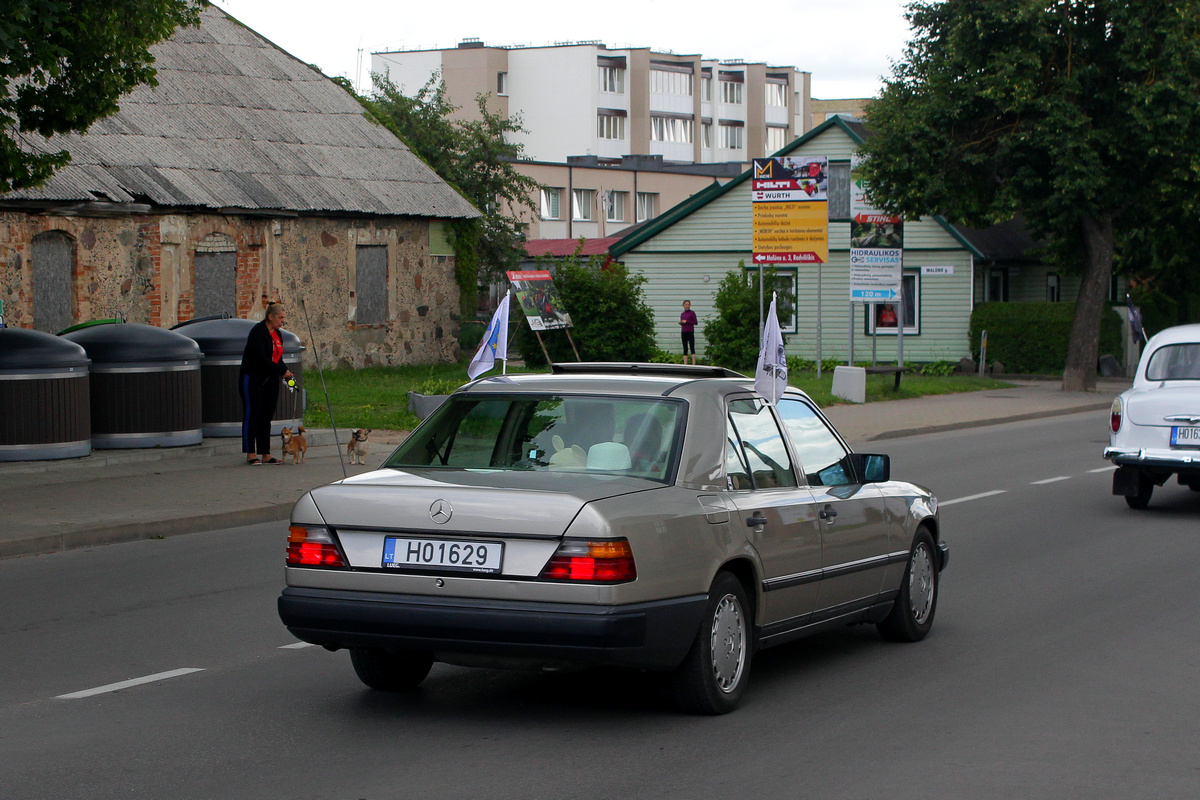 Литва, № H01629 — Mercedes-Benz (W124) '84-96; Литва — Radviliškio miesto šventė 2023