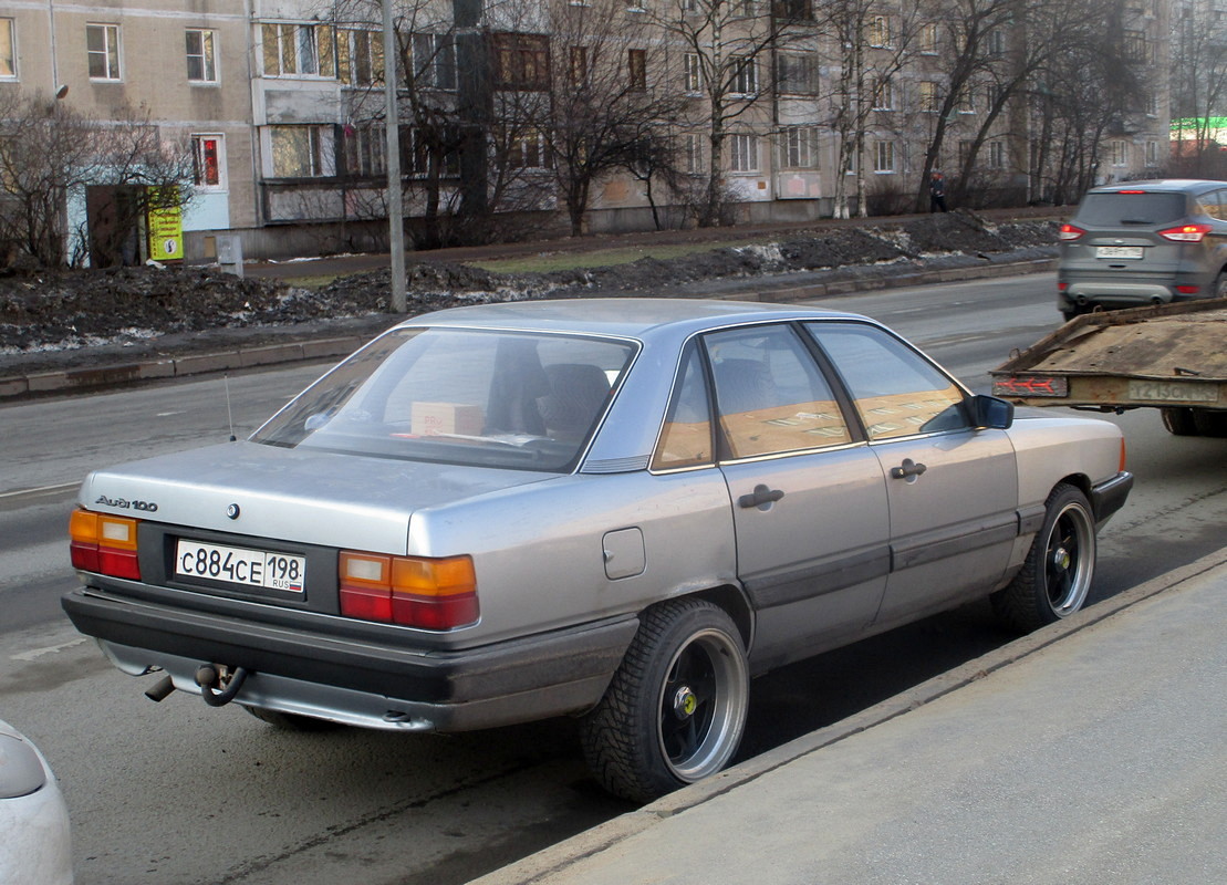 Санкт-Петербург, № С 884 СЕ 198 — Audi 100 (C3) '82-91
