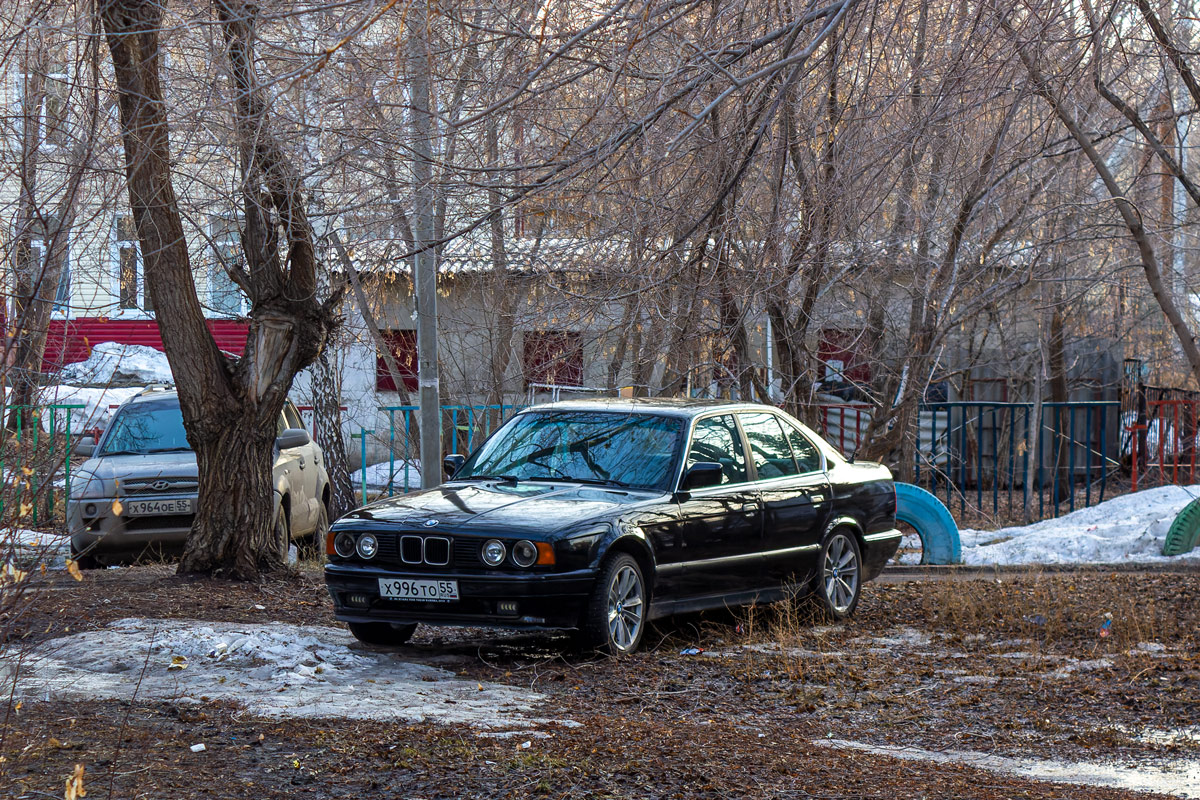 Омская область, № Х 996 ТО 55 — BMW 5 Series (E34) '87-96