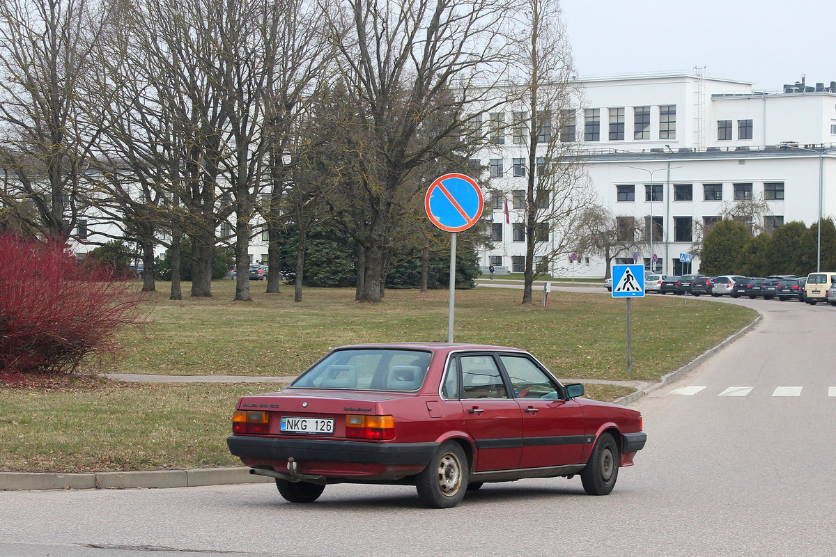 Литва, № NKG 126 — Audi 80 (B2) '78-86