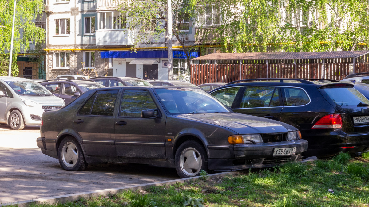 Самарская область, № Х 393 ВХ 63 — Saab 9000 '84-98