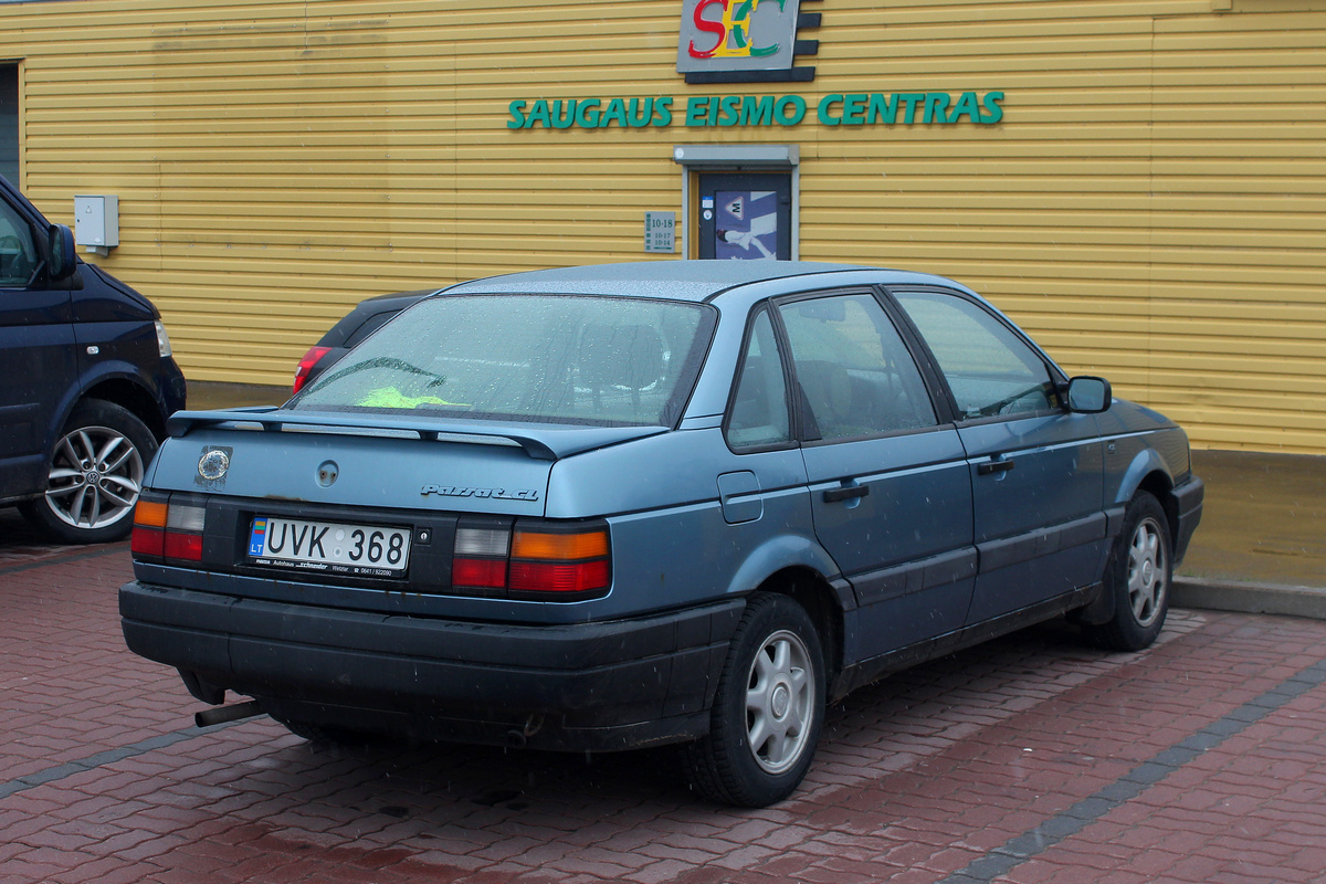 Литва, № UVK 368 — Volkswagen Passat (B3) '88-93