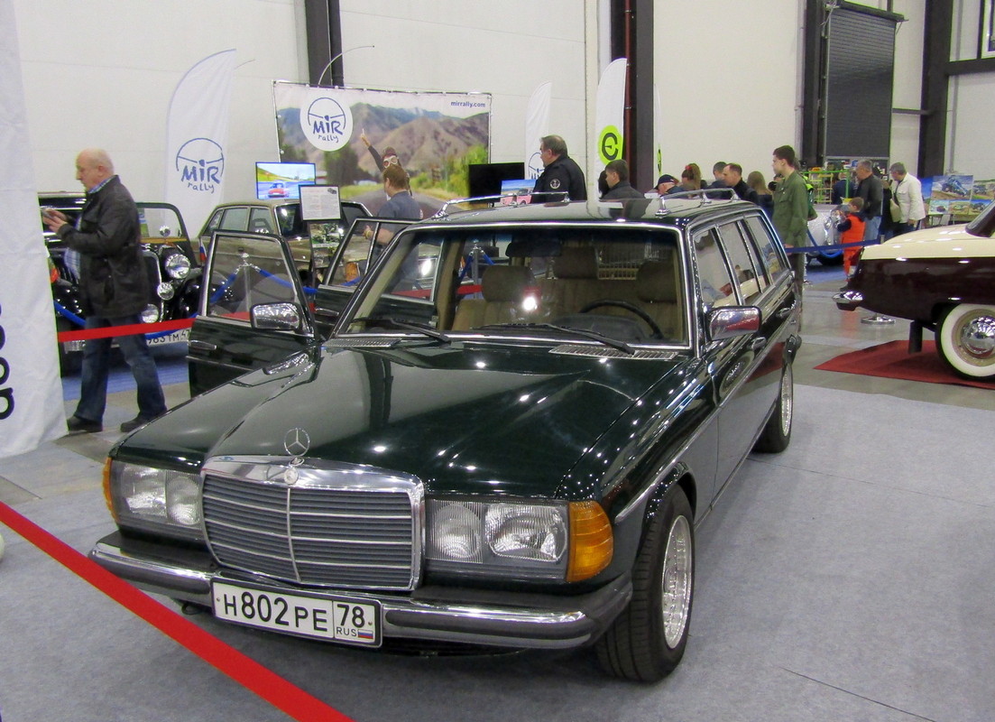 Санкт-Петербург, № Н 802 РЕ 78 — Mercedes-Benz (S123) '78-86; Санкт-Петербург — Олдтаймер-Галерея Ильи Сорокина