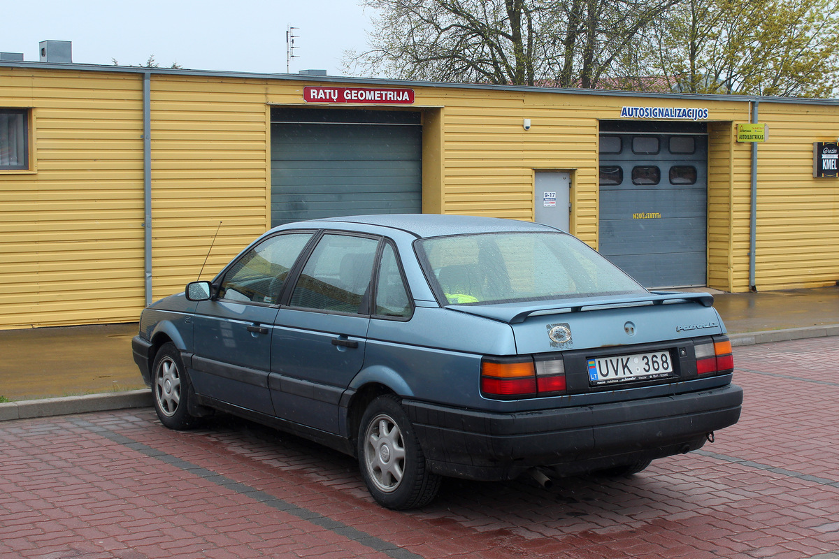 Литва, № UVK 368 — Volkswagen Passat (B3) '88-93