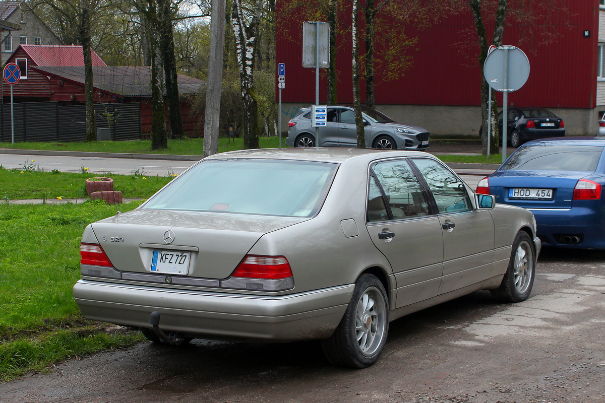 Литва, № KFZ 727 — Mercedes-Benz (W140) '91-98